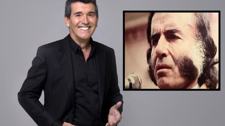 Miguel Ángel Cherutti y Carlos Menem