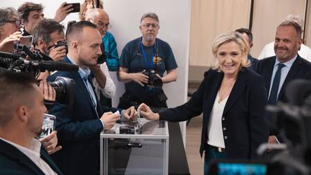 Le Pen, Francia. Foto: EFE