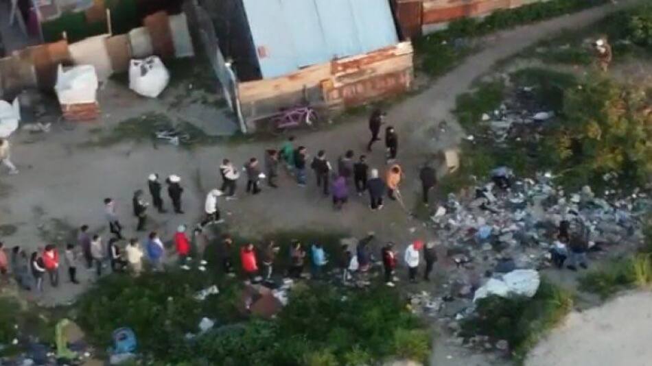 Venta de droga en Villa Fiorito, captura video