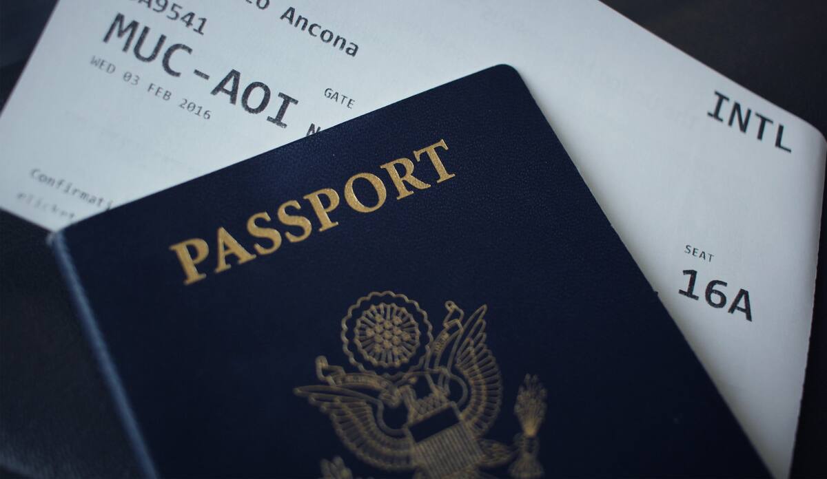 Pasaporte. Foto: Unsplash