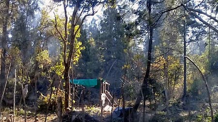 Toma de terrenos en El Bolsón, Río Negro