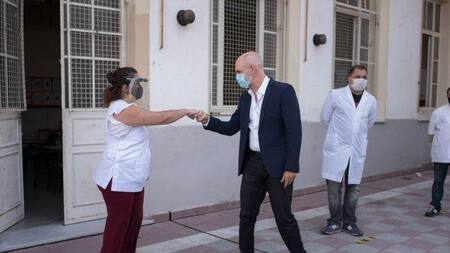 Larreta en el inicio de clases en la Ciudad, Foto GCBA