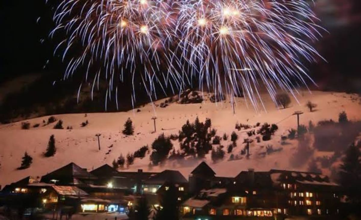 Bariloche durante la Fiesta Nacional de la Nieve