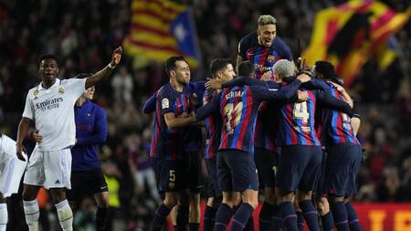 Barcelona vs. Real Madrid. Foto: EFE.