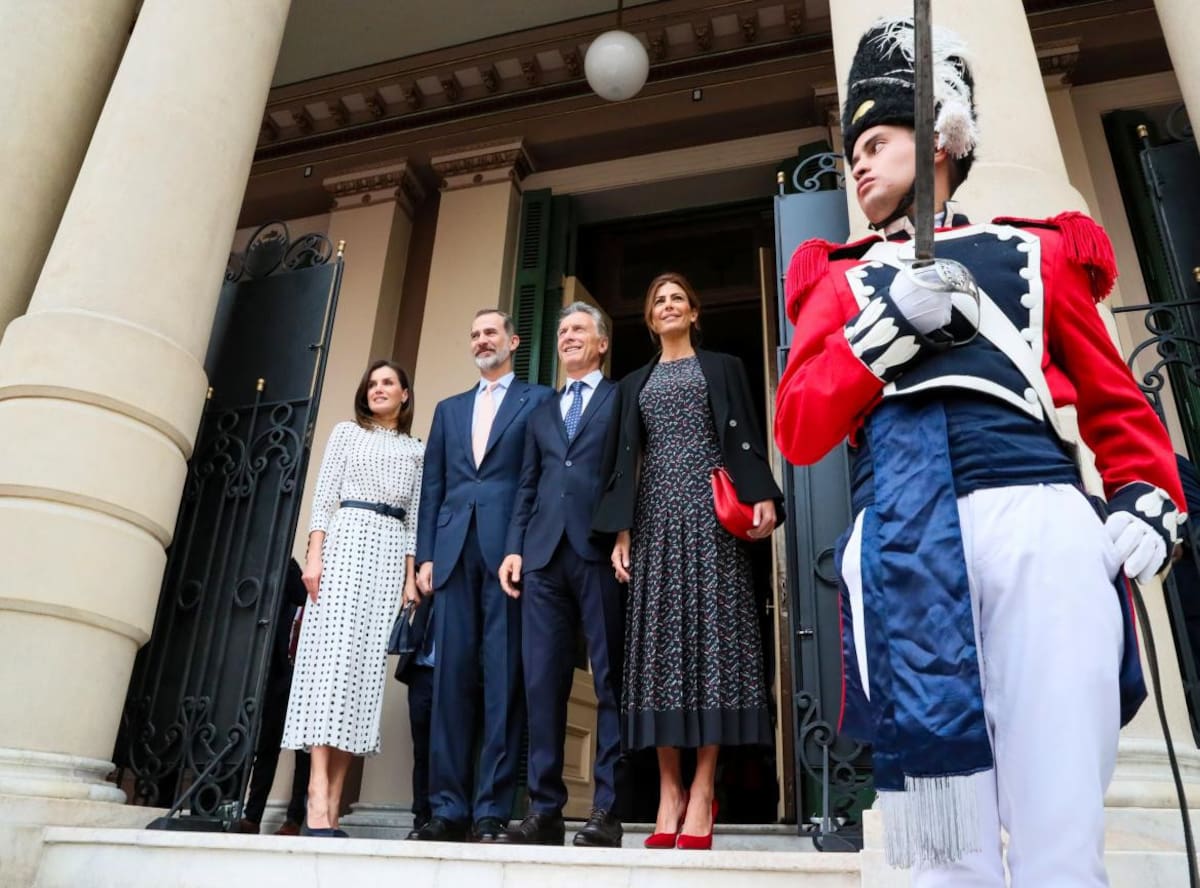 Macri, Awada y los Reyes de España Felipe y Letizia en Congreso Internacional de la Lengua Española en Córdoba, REUTERS