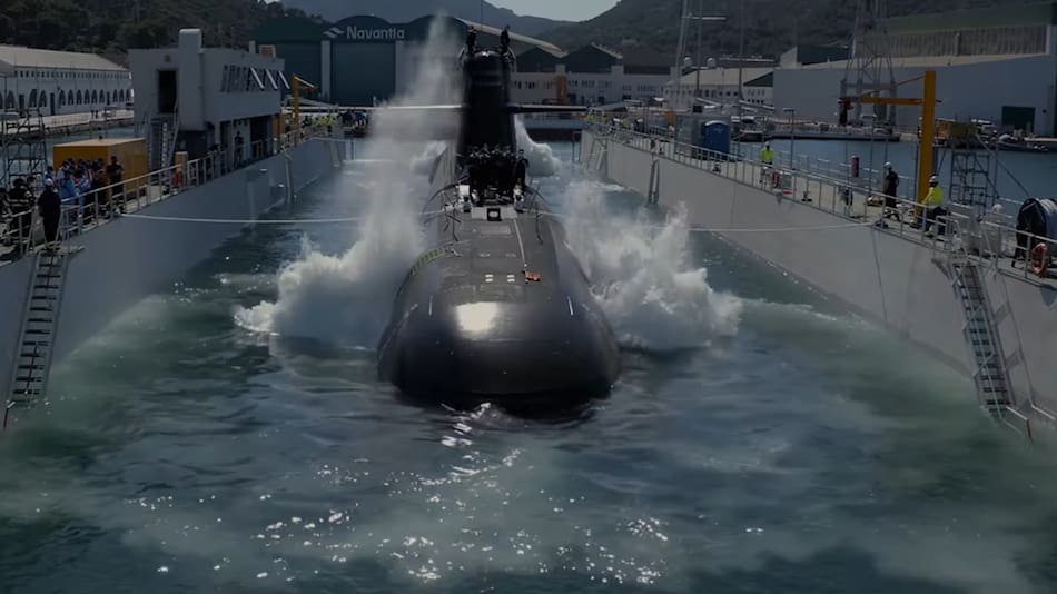 S-81 Isaac Pearl de la Armada Española. Foto: Armada Española