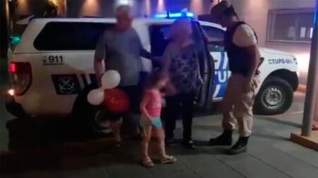 Niña rescatada dentro de auto robado, policiales, inseguridad