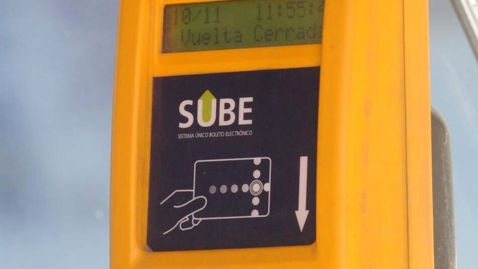 Tarjeta SUBE, transporte público, NA