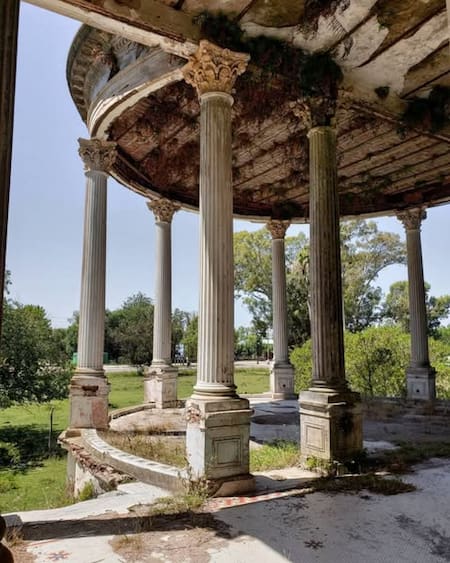 Así luce el Palacio Piria. Foto: Instagram @marian0sobico