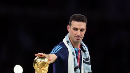 Lionel Scaloni, Selección Argentina. Foto: NA