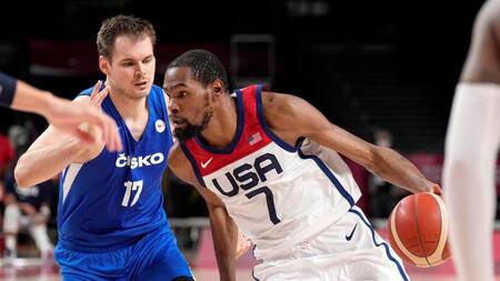 Triunfo de EE.UU. en el básquet ante República Checa en Tokio 2020, AGENCIA EFE