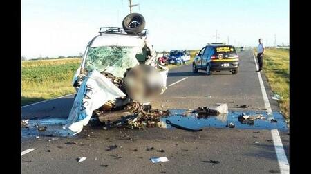Accidente vial en San Francisco