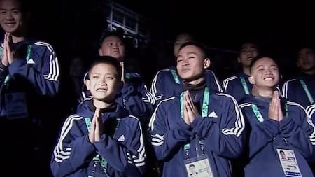 Juegos de la Juventud - chicos rescatados