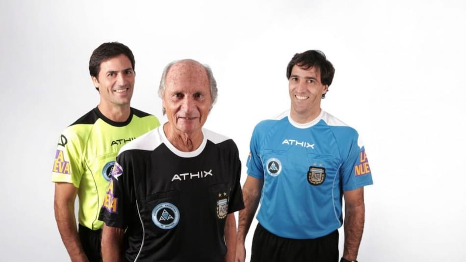 Jorge Vigliano junto a sus hijos Mauro y Enzo