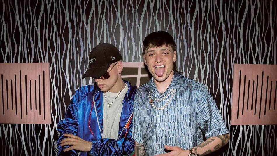 Peso Pluma con Bizarrap. Foto: Instagram/bizarrap.
