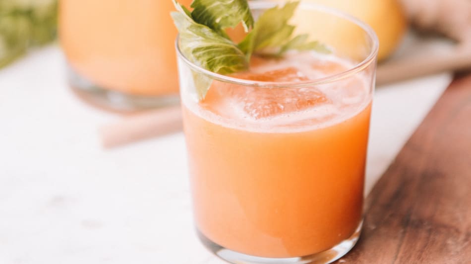 Jugo de zanahoria. Foto: Unsplash.