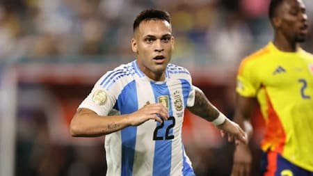 Lautaro Martínez. Foto: NA.