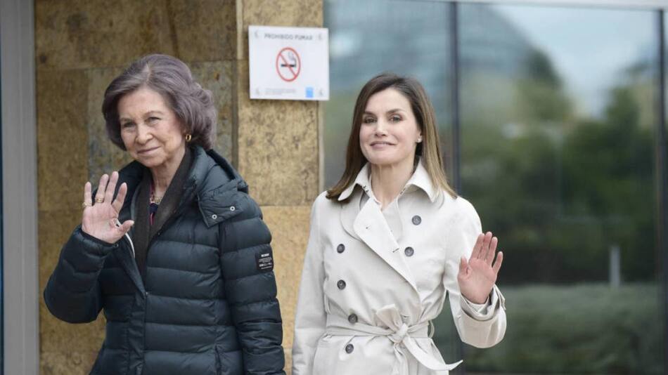 Las reinas Letizia y Sofía