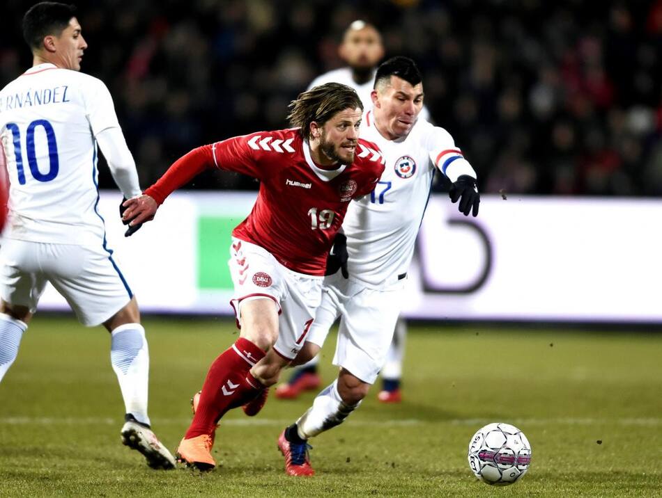 Dinamarca vs. Chile - Amistoso FIFA - Mundial Rusia 2018 (Reuters)