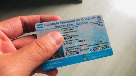 Licencia de conducir. Foto: NA.