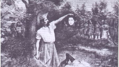 Obra que recuerda su ejecución en Salta