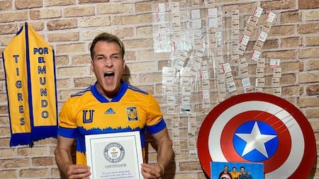 Mexicano que bate récord Guinness, foto EFE