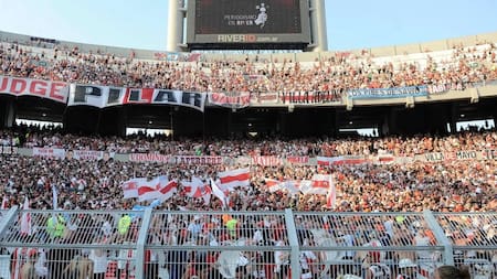 Tribuna Sivori; Estadio Monumental. Foto: NA.