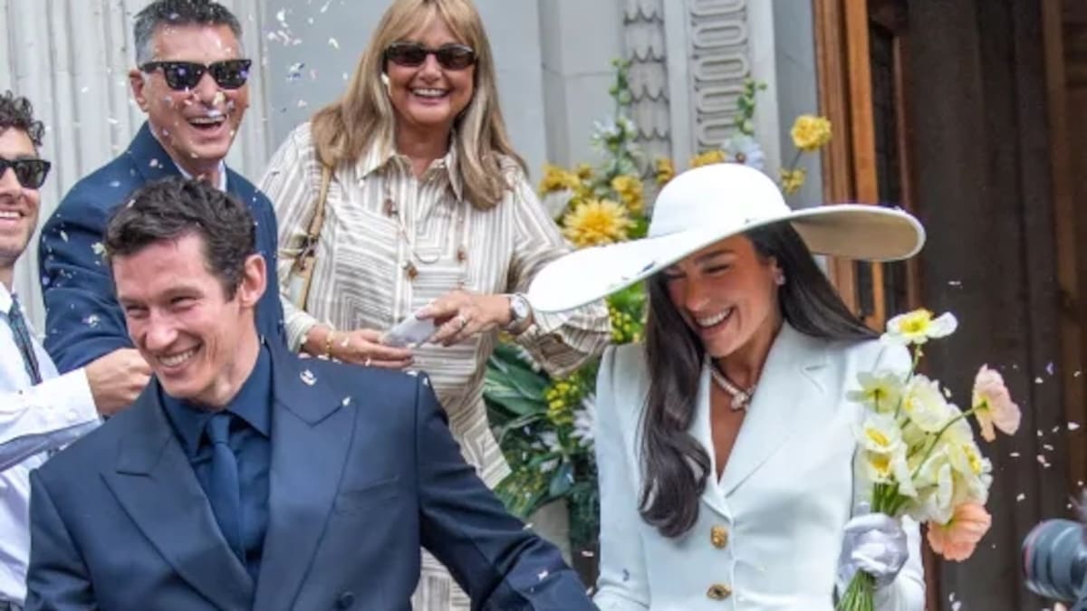Dua lipa compartió las fotos de su boda con Callum Turner: el romántico álbum de la ceremonia exclusiva