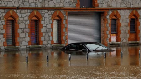 Tormenta Ciaran, Europa. Foto: Reuters