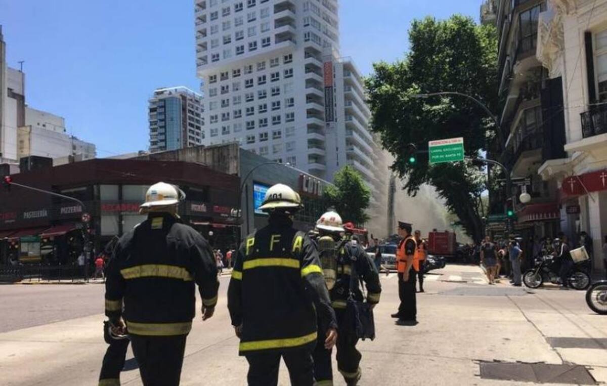 Incendio en Palermo