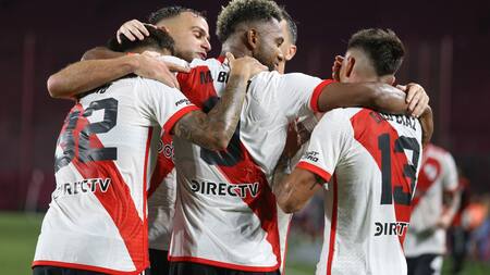 River se impuso ante Barracas Central. Foto: NA.
