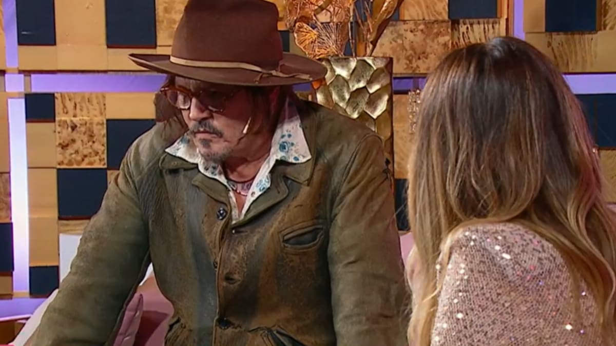 Johnny Depp en Cortá por Lozano.