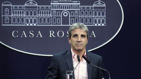 Luis Caputo. Foto: NA/Juan Vargas