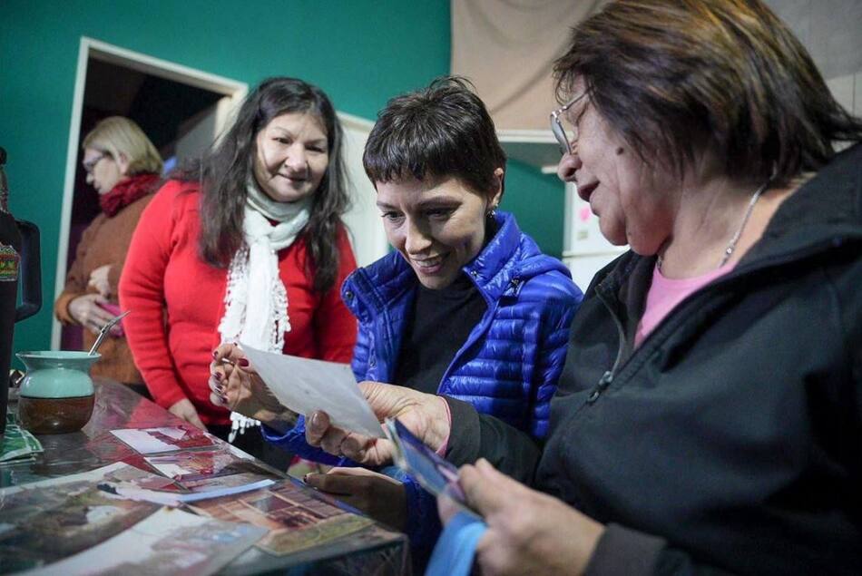 Mayra Mendoza supervisó obras en Quilmes