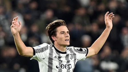 Nicolo Fagioli en Juventus. Foto: Reuters.