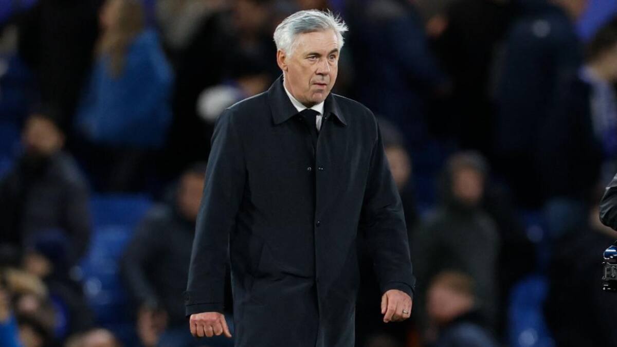 Carlos Ancelotti, entrenador. Foto: Reuters.