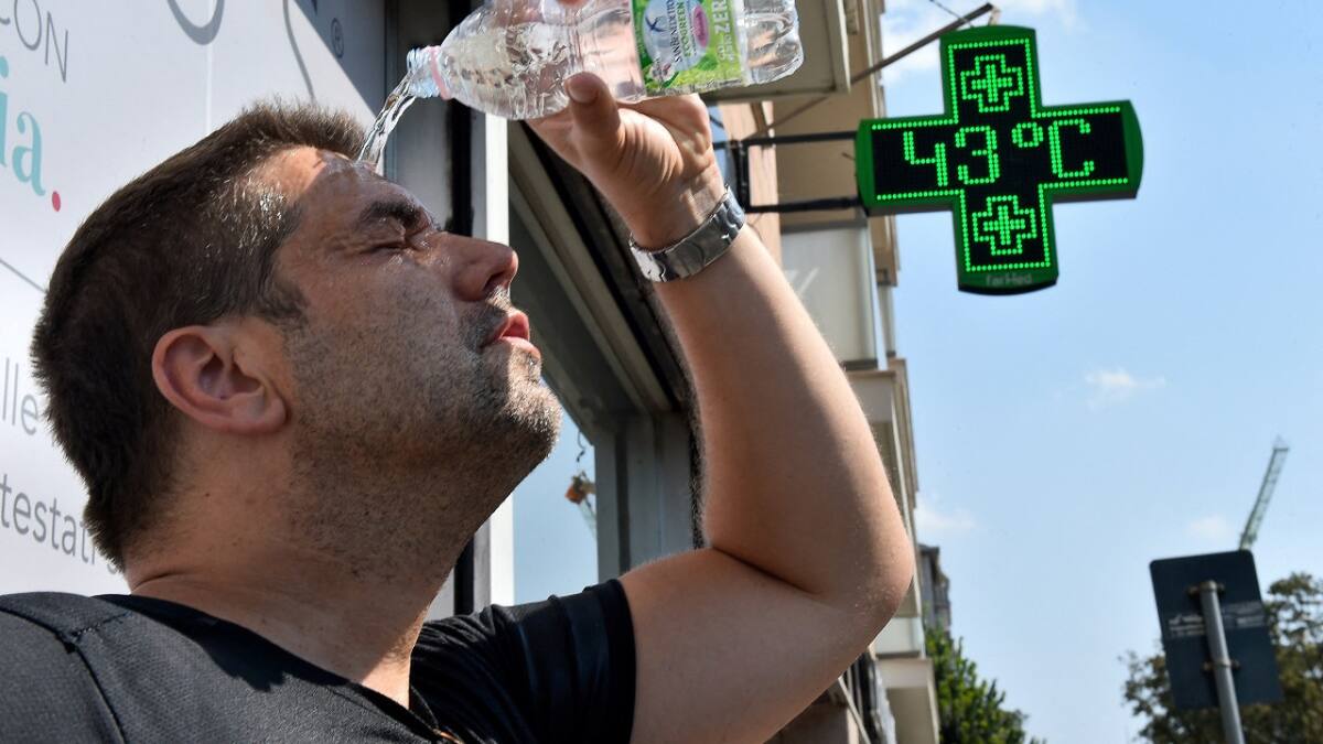 Calor extremo en Argentina. Foto: NA.