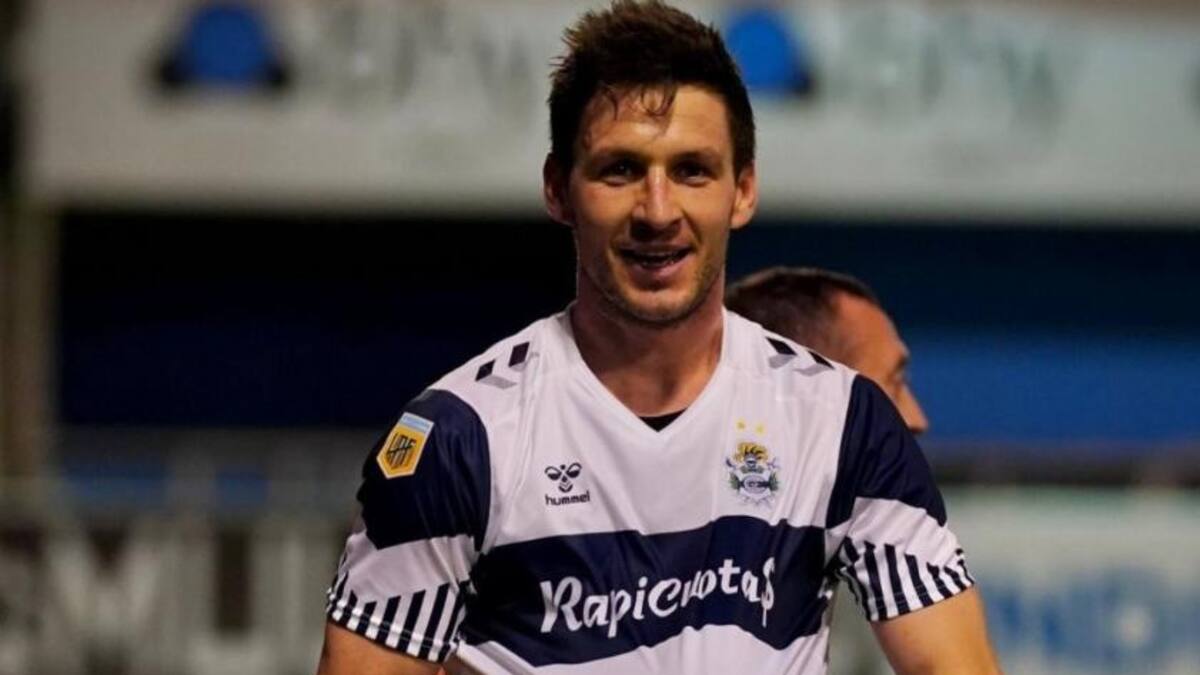 Festejo de Gimnasia La Plata ante Flandria por la Copa Argentina. Foto: NA.