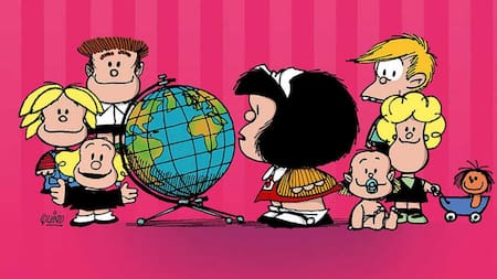 Mafalda el personaje de Quino cumple 57 años