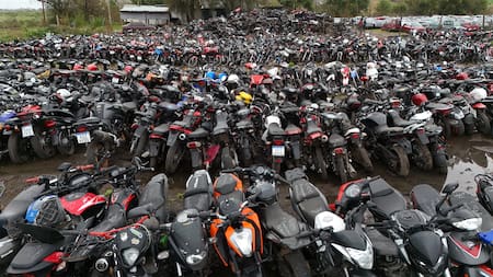 En La Matanza se incautan más de 1200 motos por semana para combatir a los motochorros