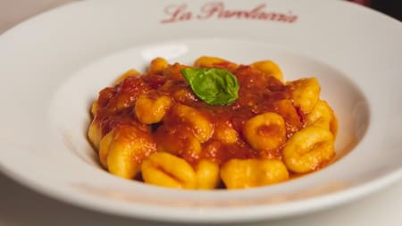 Ñoquis en La Parolaccia.