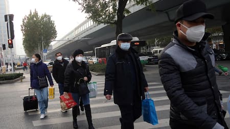 Coronavirus en China. Foto: REUTERS