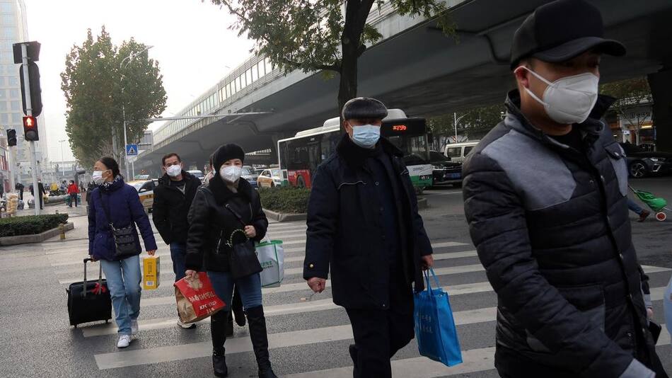 Coronavirus en China. Foto: REUTERS
