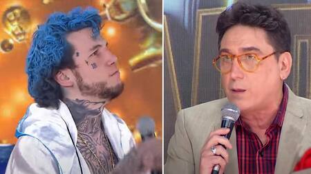 Alex Caniggia y Oscar Mediavilla, Cantando 2020, Fotos La Flia