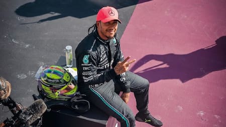 Lewis Hamilton, piloto británico. Foto: Instagram @lewishamilton