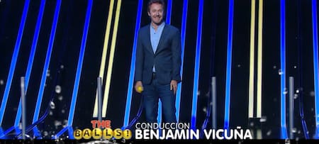 Benjamín Vicuña será el conductor de The Balls.