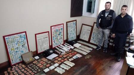 Golpe al juego clandestino - quiniela trucha