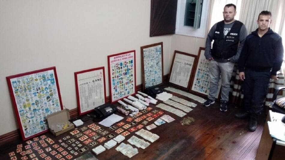 Golpe al juego clandestino - quiniela trucha