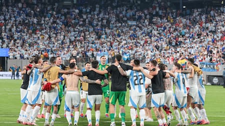 La Selección Argentina en la Copa América 2024. Foto: Reuters.