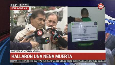 Vecino por caso de crimen de Estefanía en José Mármol (Canal 26)